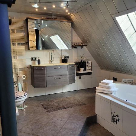 Ferienwohnung Fitness Entspannung Sauna Im Westerwald Derschen المظهر الخارجي الصورة