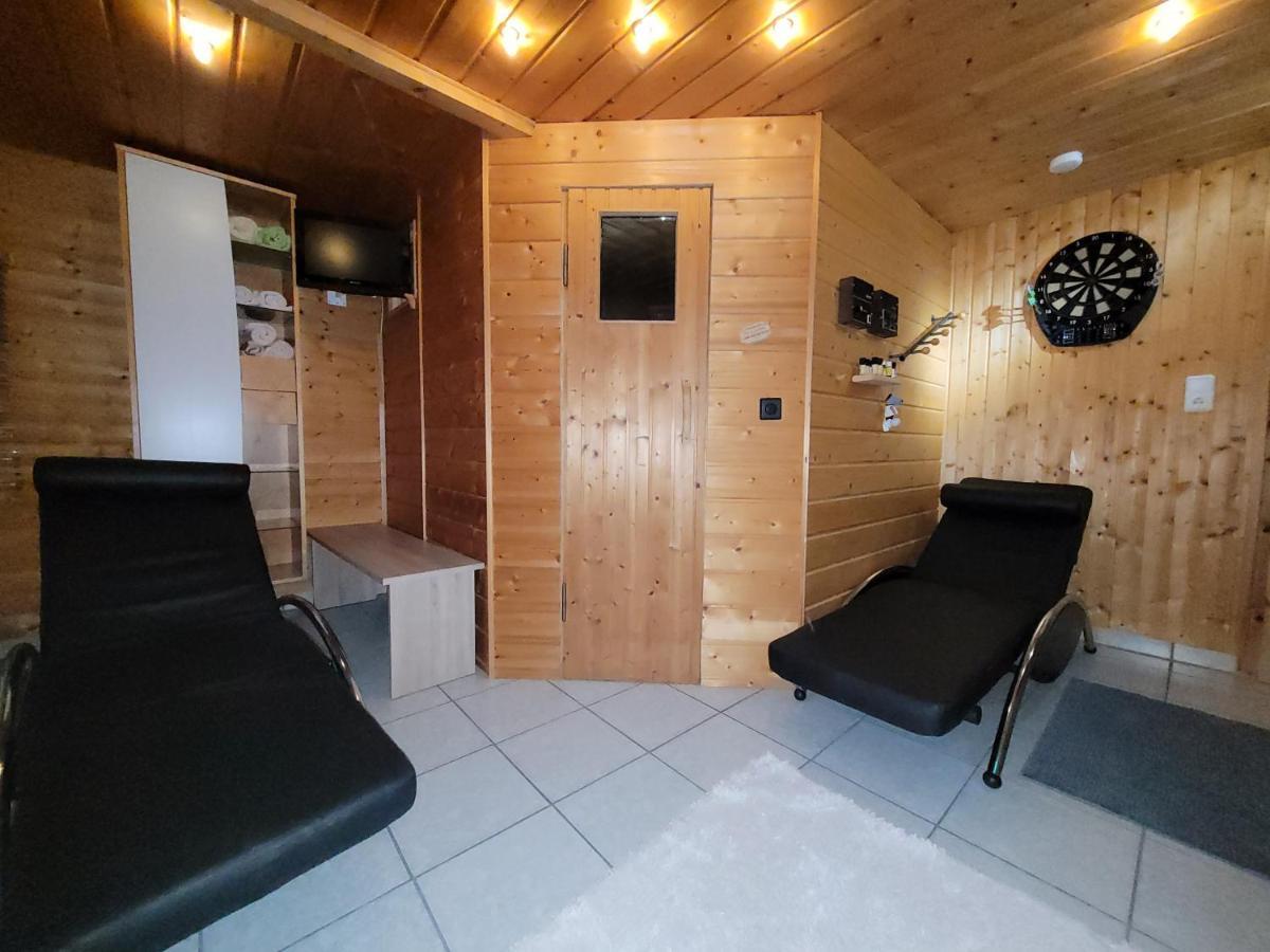 Ferienwohnung Fitness Entspannung Sauna Im Westerwald Derschen المظهر الخارجي الصورة
