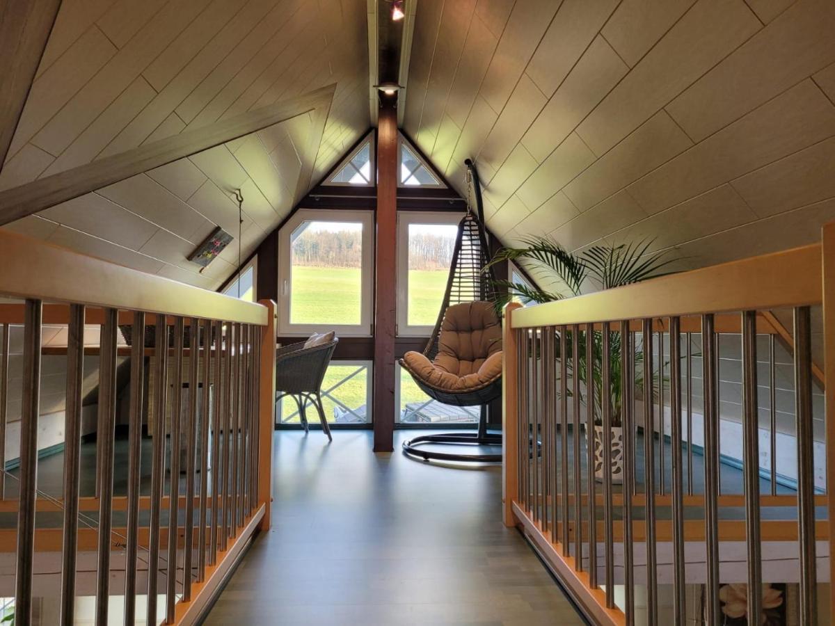 Ferienwohnung Fitness Entspannung Sauna Im Westerwald Derschen المظهر الخارجي الصورة