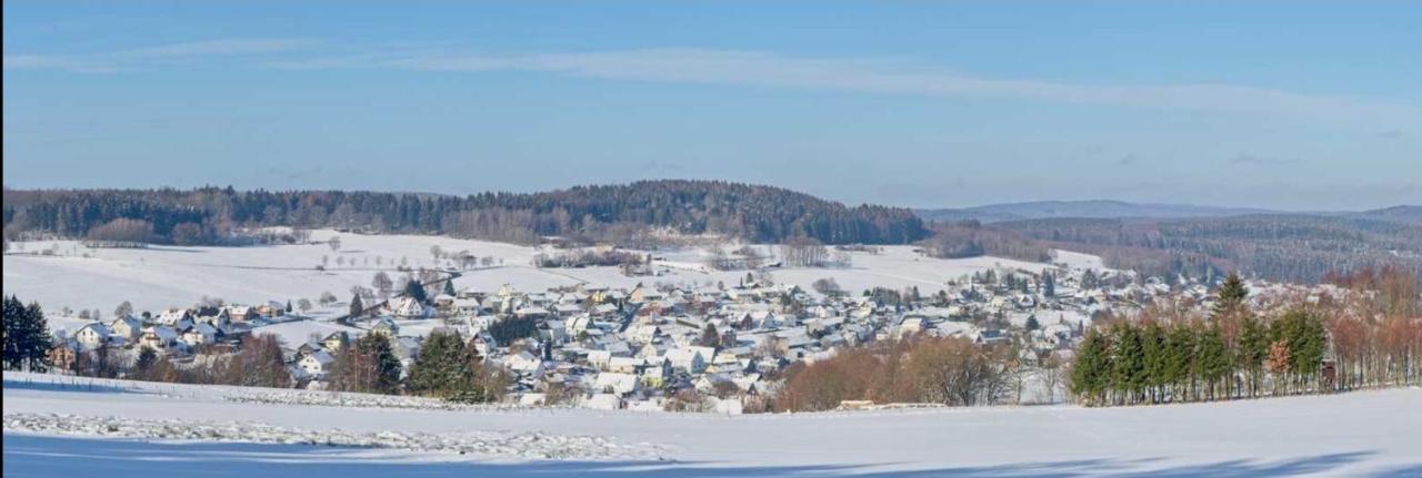 Ferienwohnung Fitness Entspannung Sauna Im Westerwald Derschen المظهر الخارجي الصورة